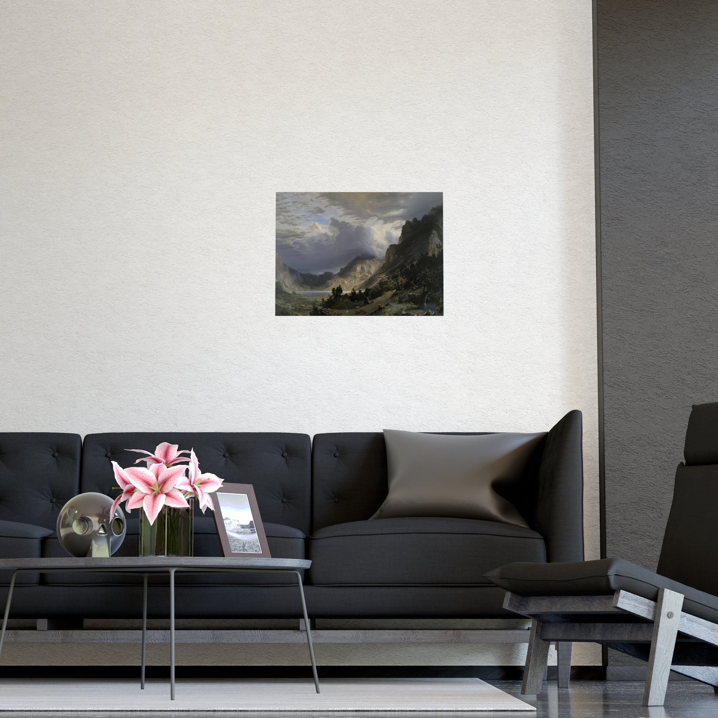 Gloomy Mountain Prints