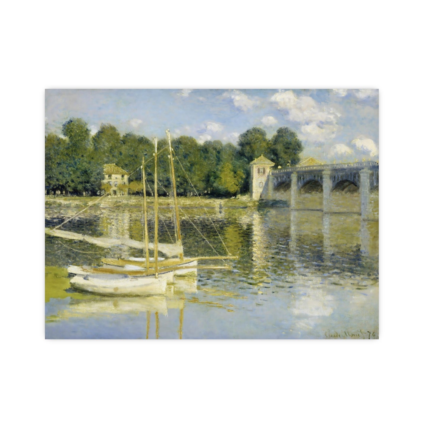 Vintage River Bridge