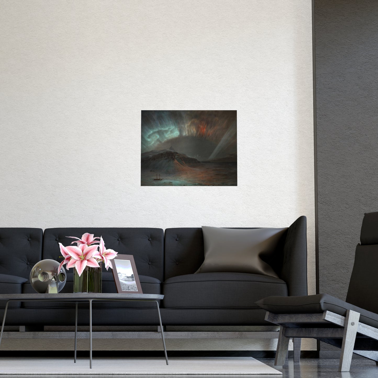 Aurora Borealis Winter Art