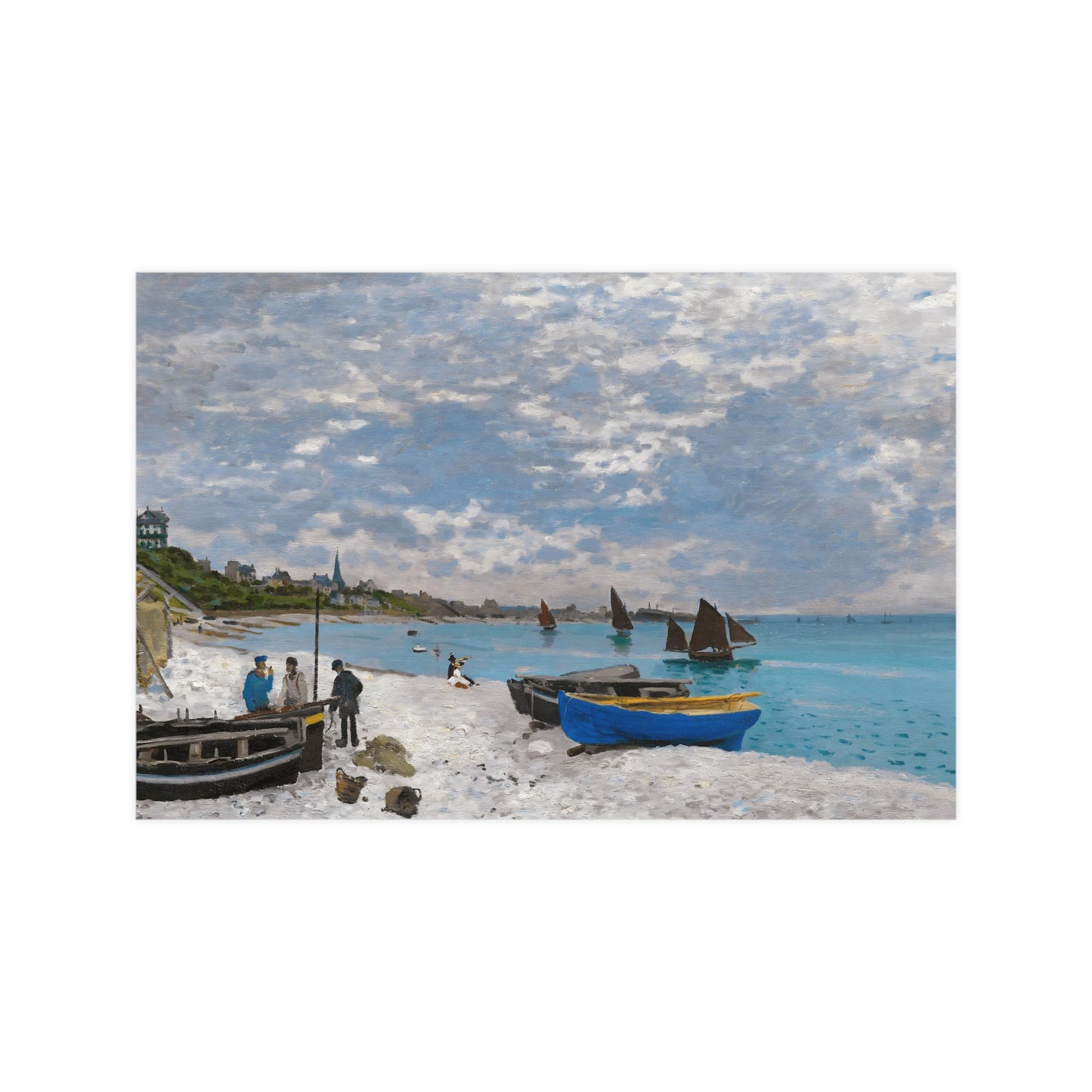 Cloudy Beach at Sainte-Adresse