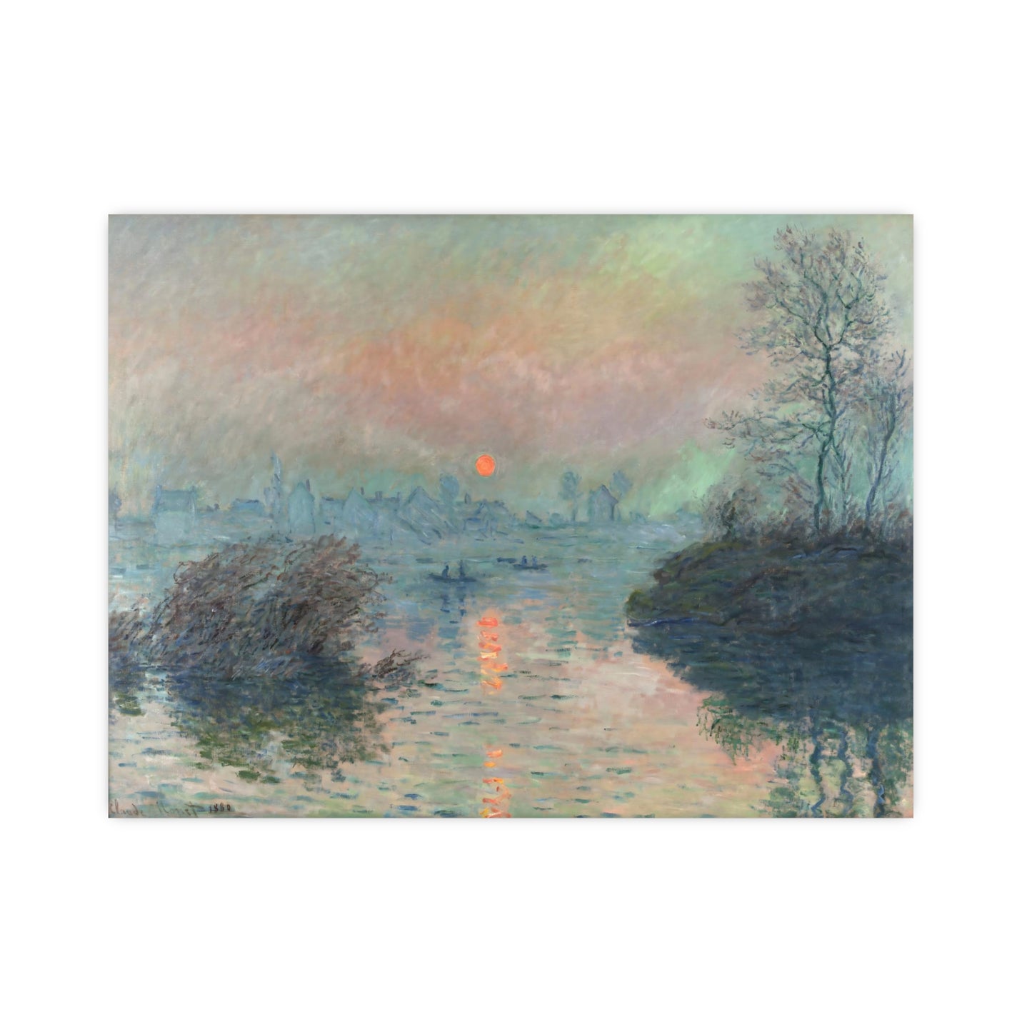 Sunset By The Lake