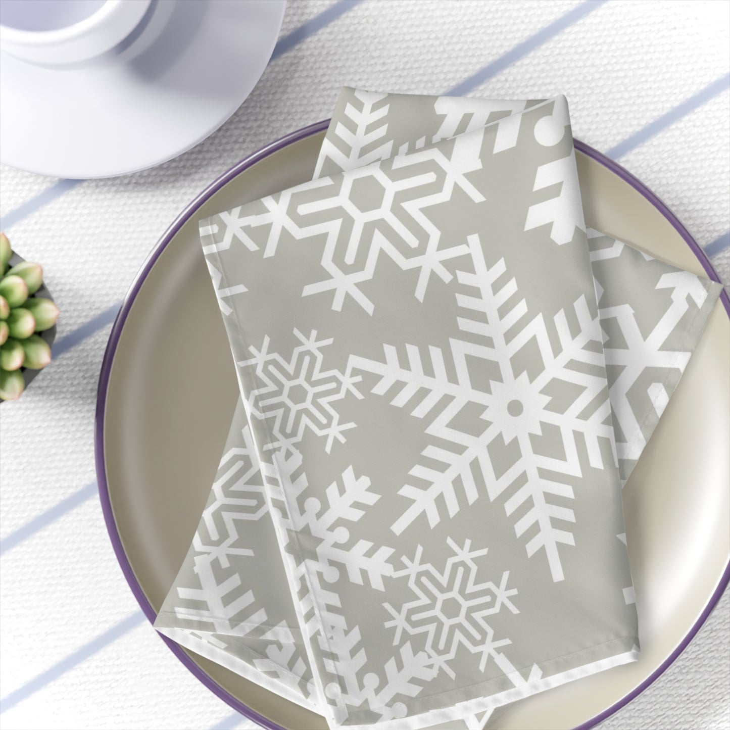 Snowflake Napkins
