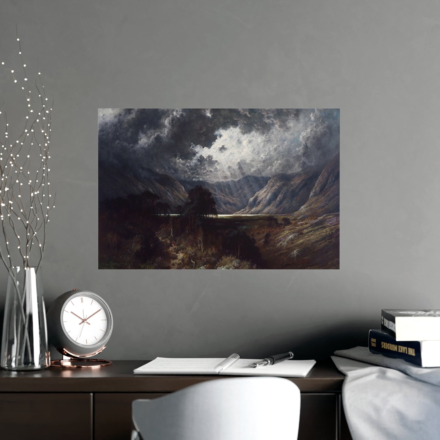 Sunlight in the Mountain