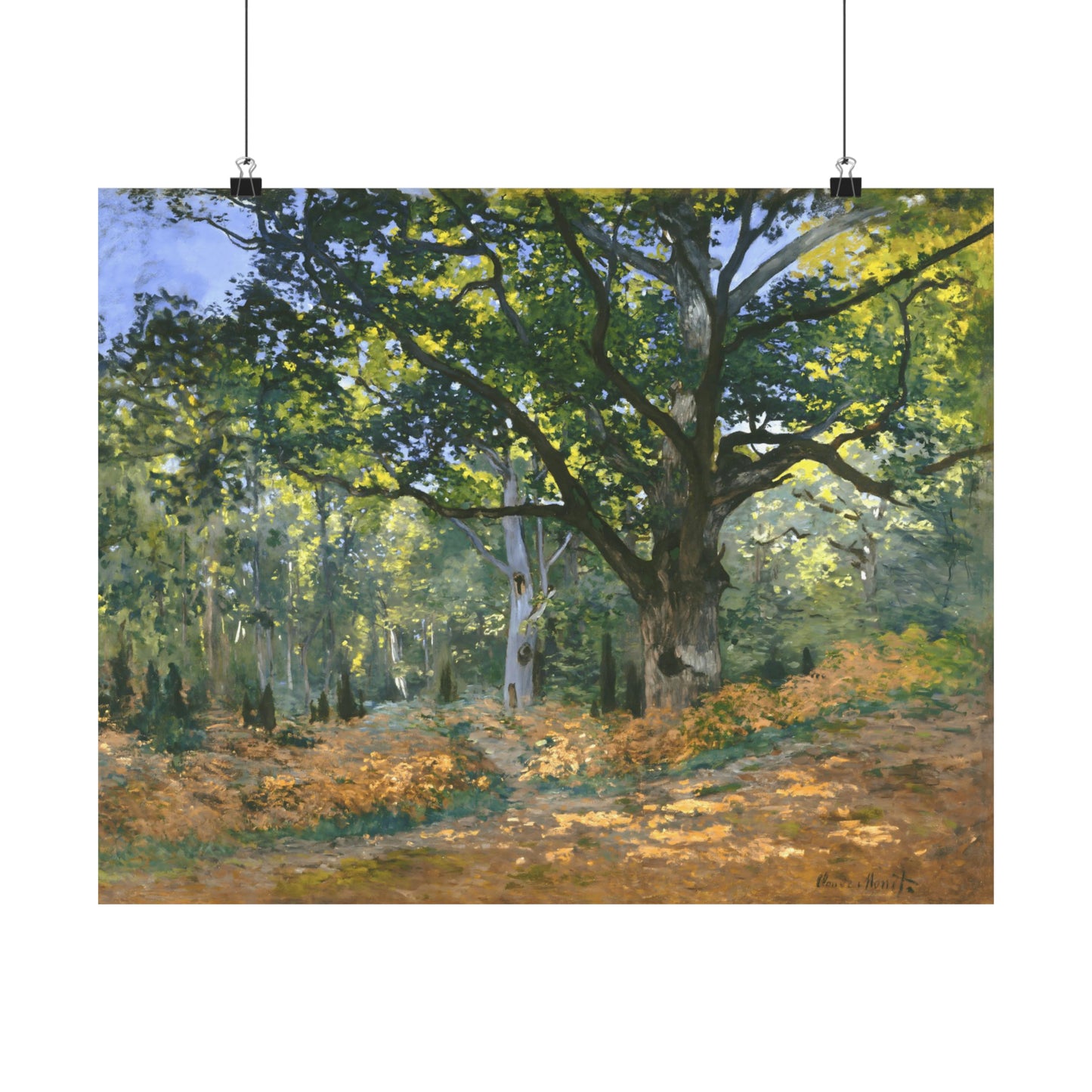 The Bodmer Oak, Fontainebleau Forest