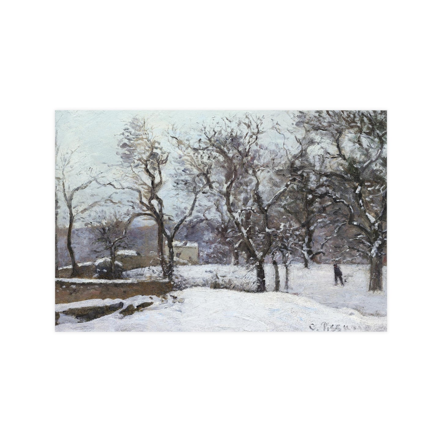 Snow at Louveciennes