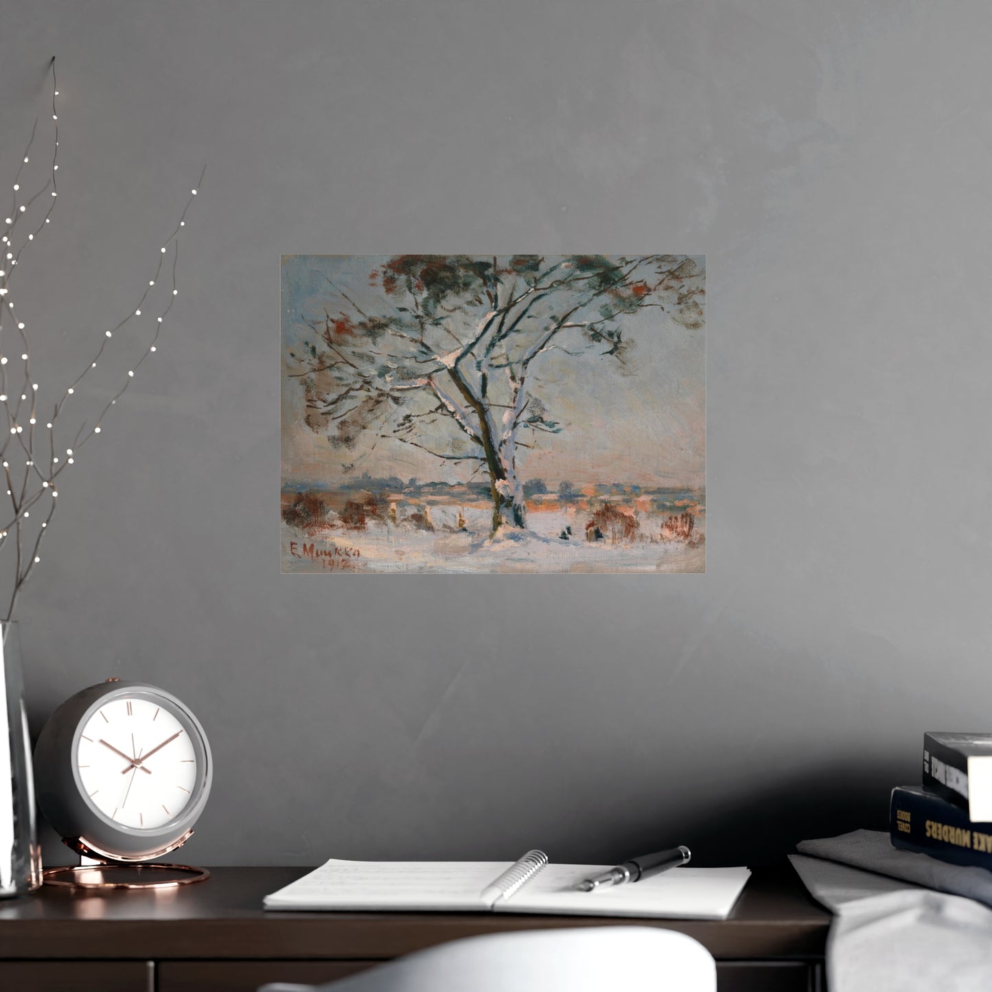 Winter Tree Art