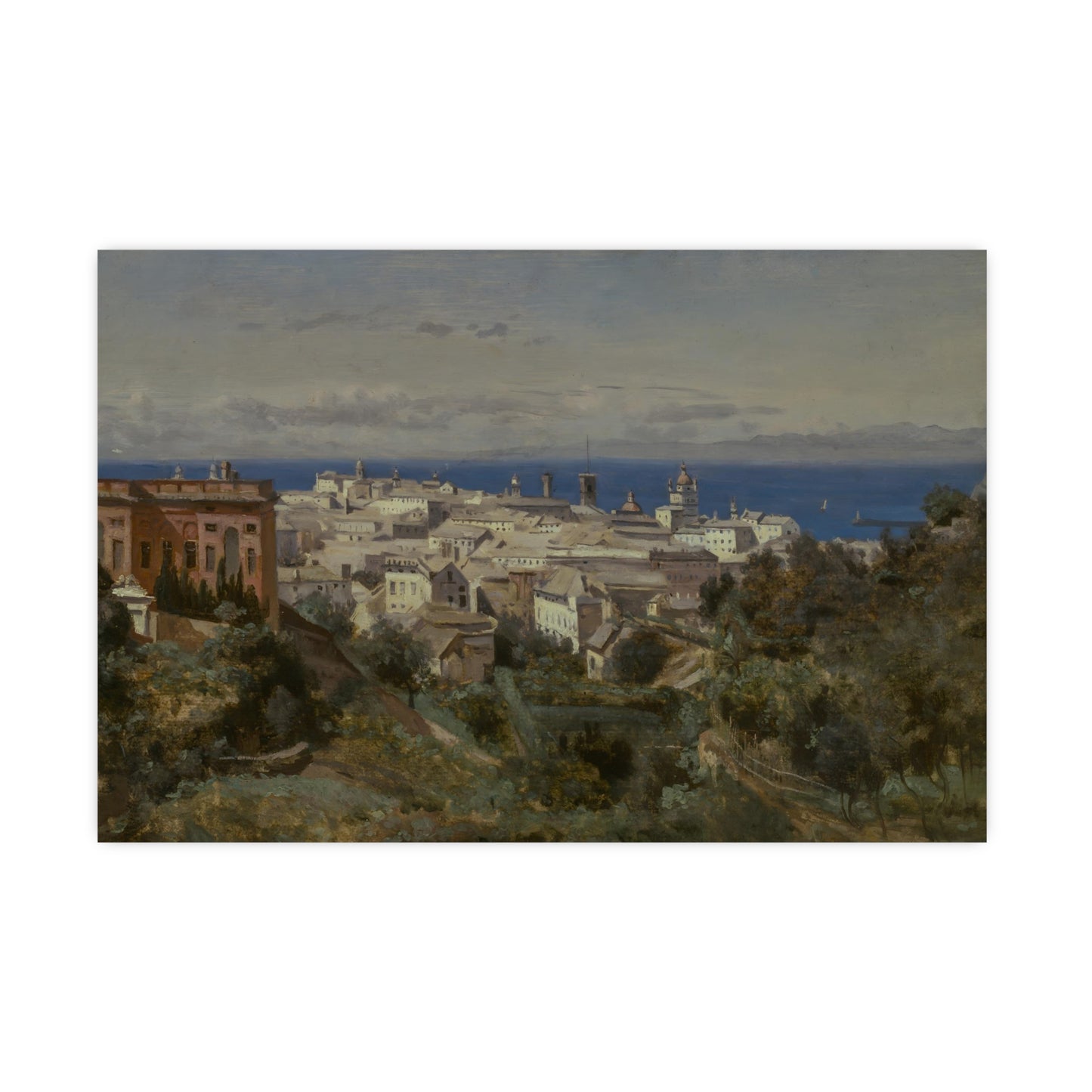 View Of Genoa Wall Print