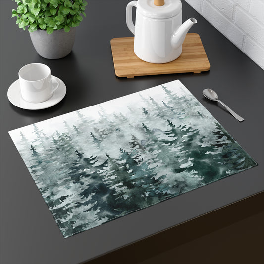 Winter Forest Placemat, 1pc