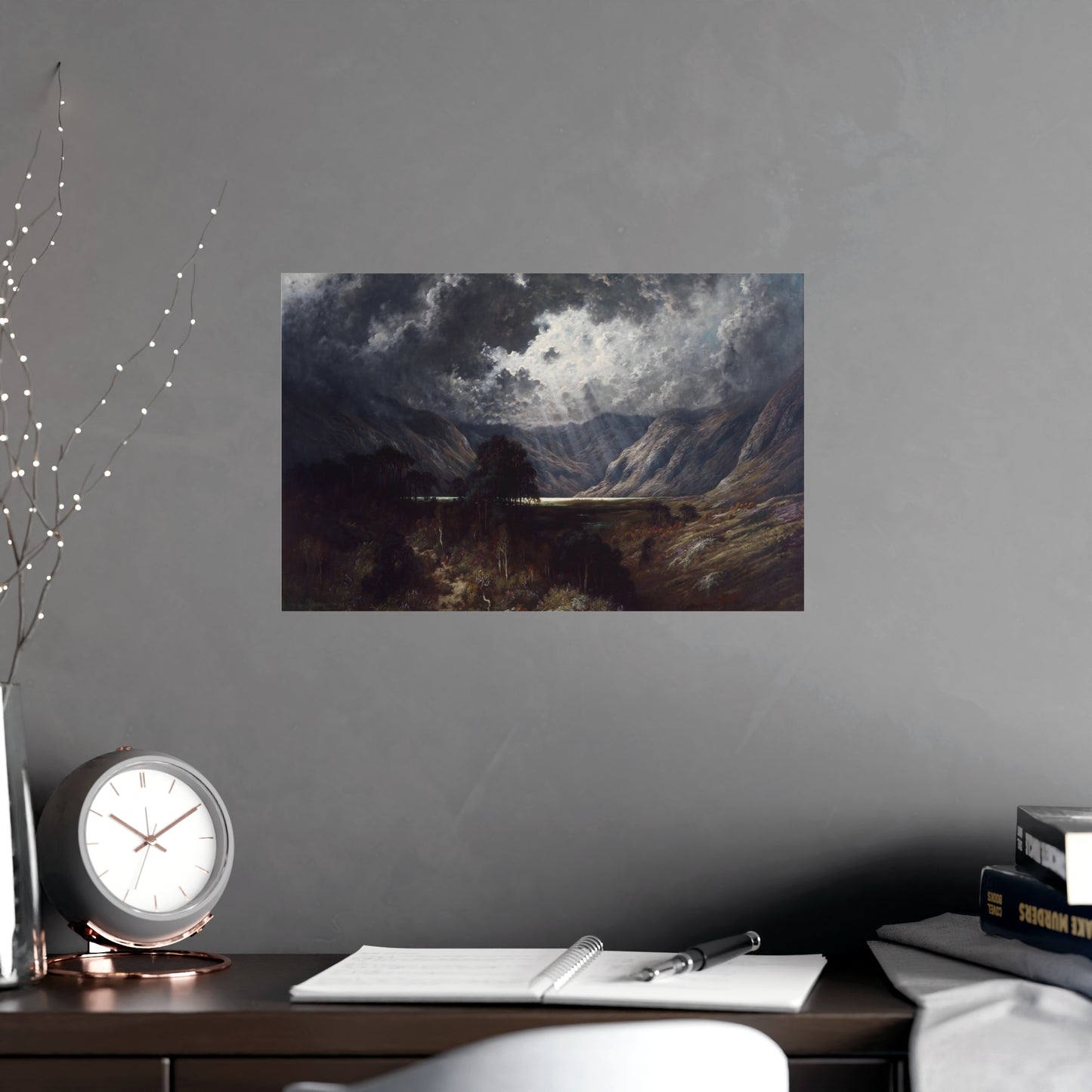 Sunlight in the Mountain