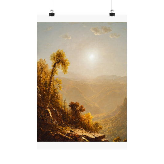Sunset Autumn View