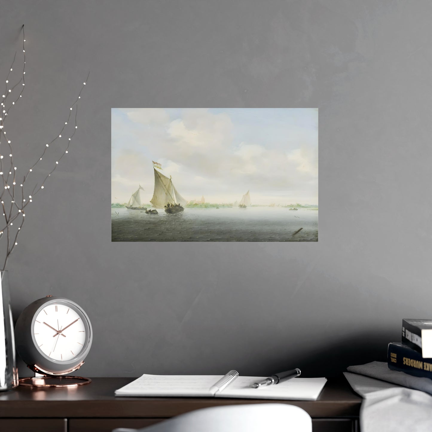 Vintage Sail Ship Wall Print