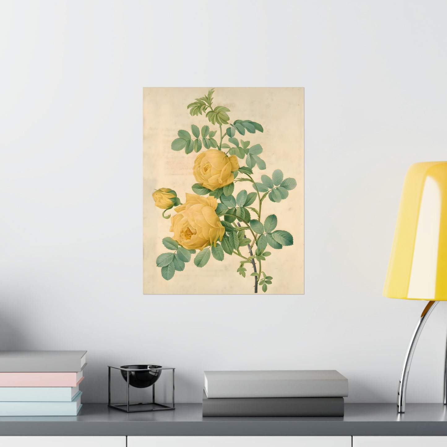 Yellow Rose Bush