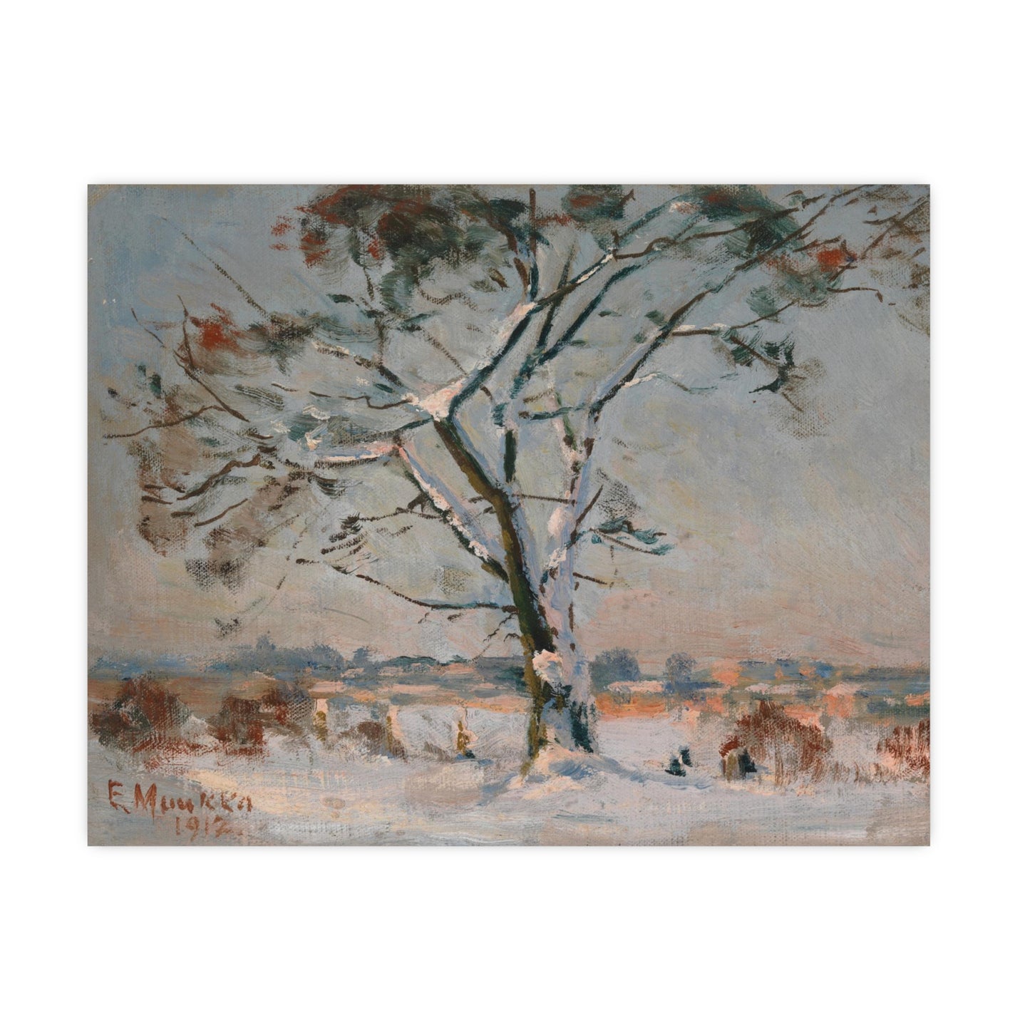 Winter Tree Art