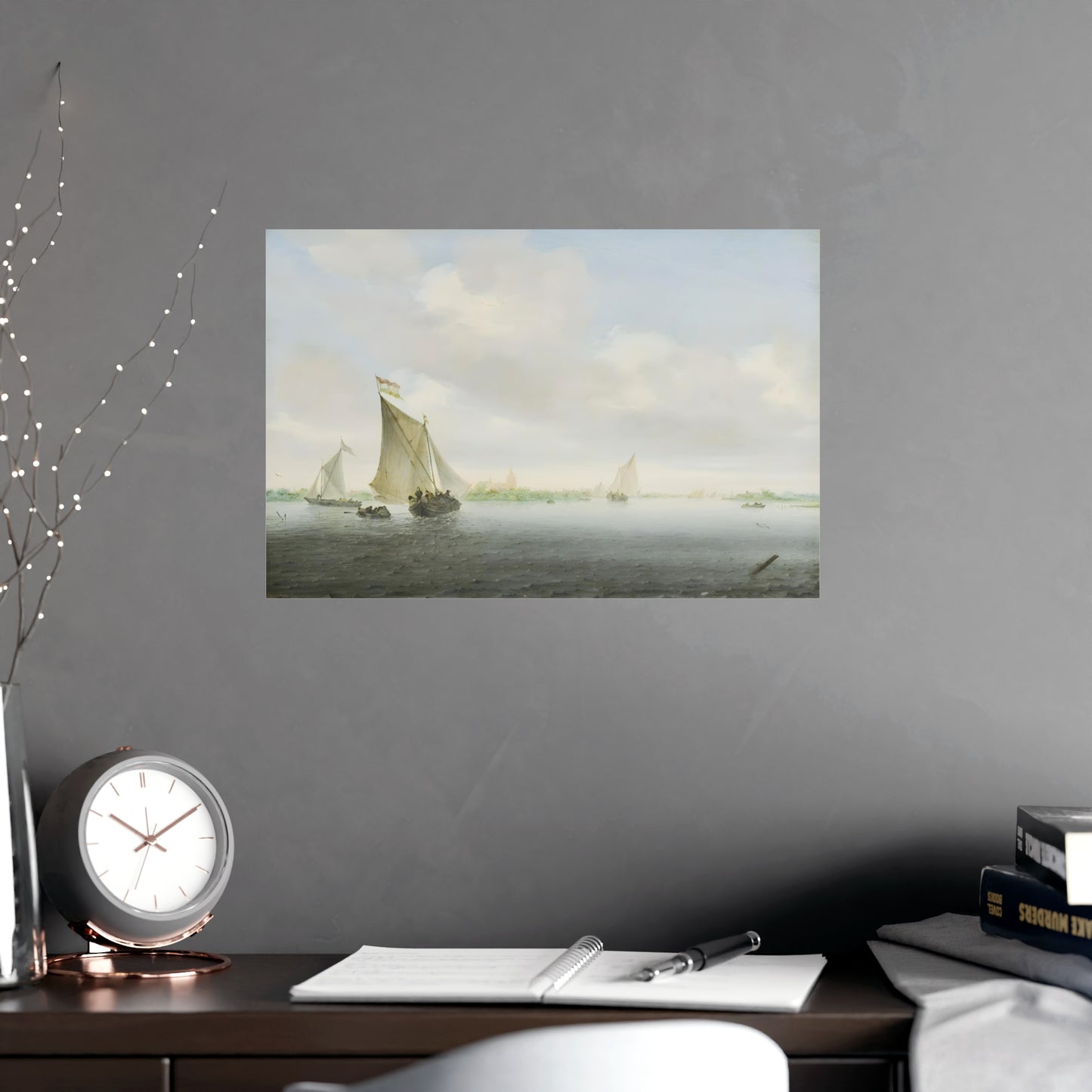 Vintage Sail Ship Wall Print
