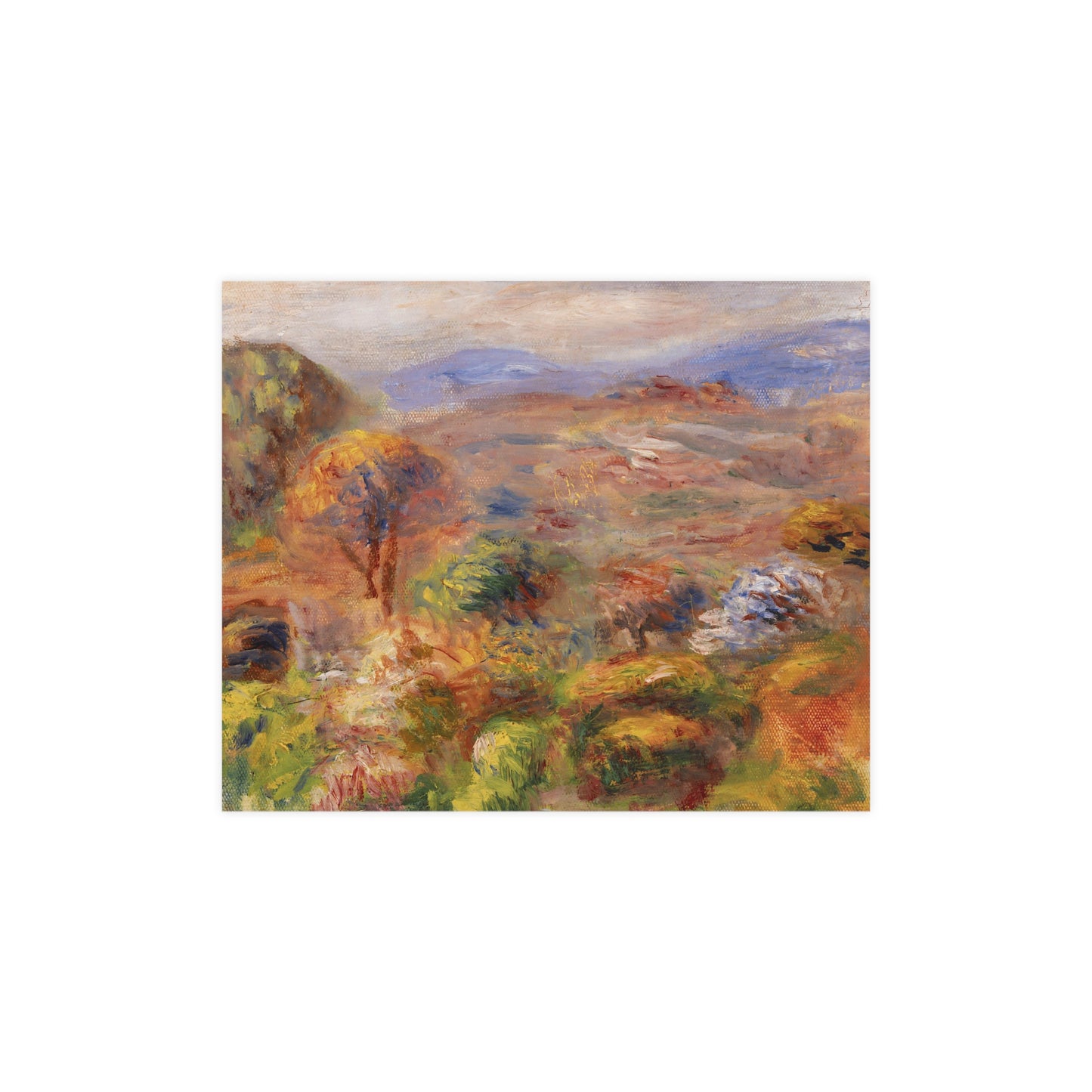 Abstract Autumn Painting
