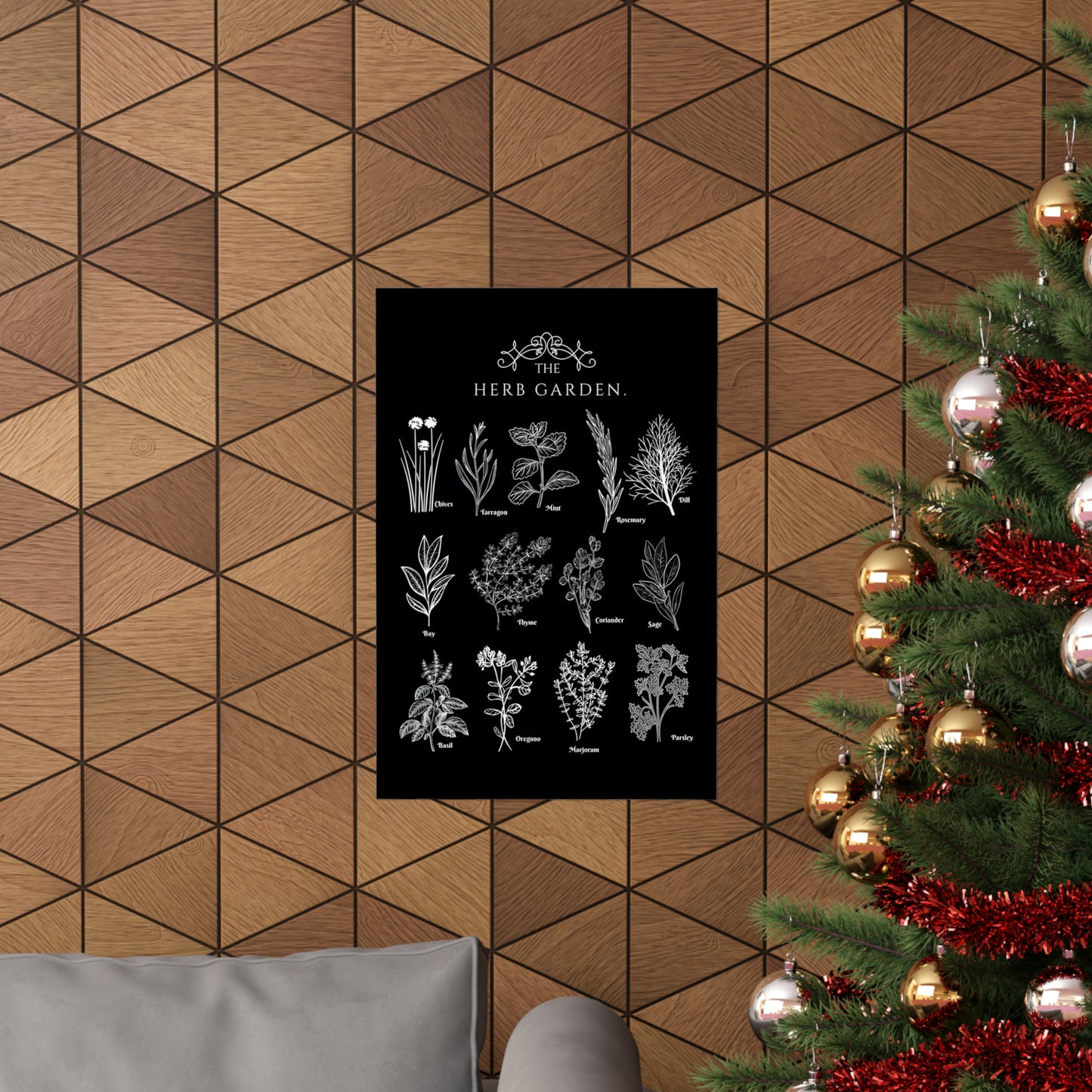Herbs Garden Poster