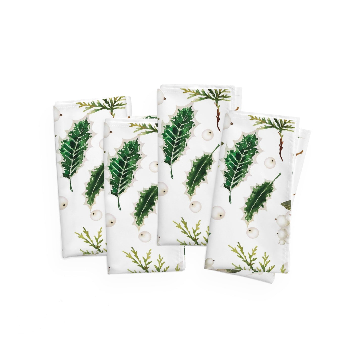 Pine Branch & Leaf Napkins