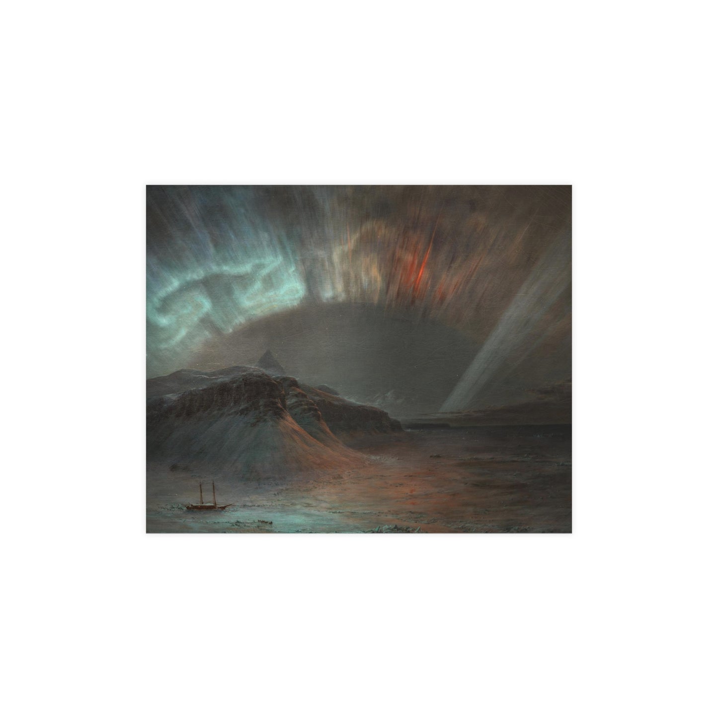 Aurora Borealis Winter Art
