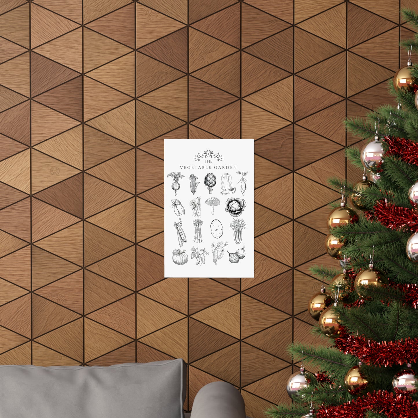 Vegetables Garden Wall Print