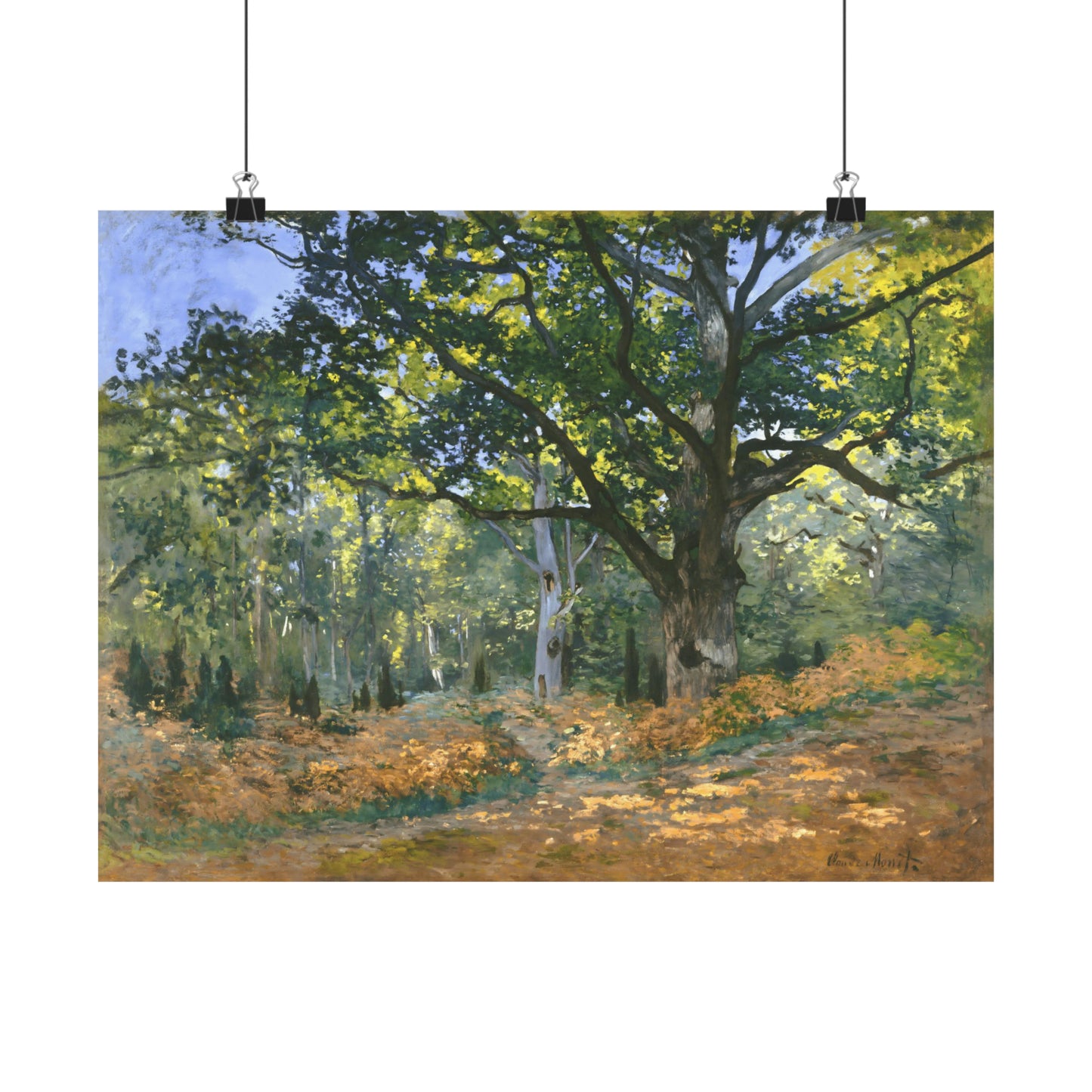 The Bodmer Oak, Fontainebleau Forest