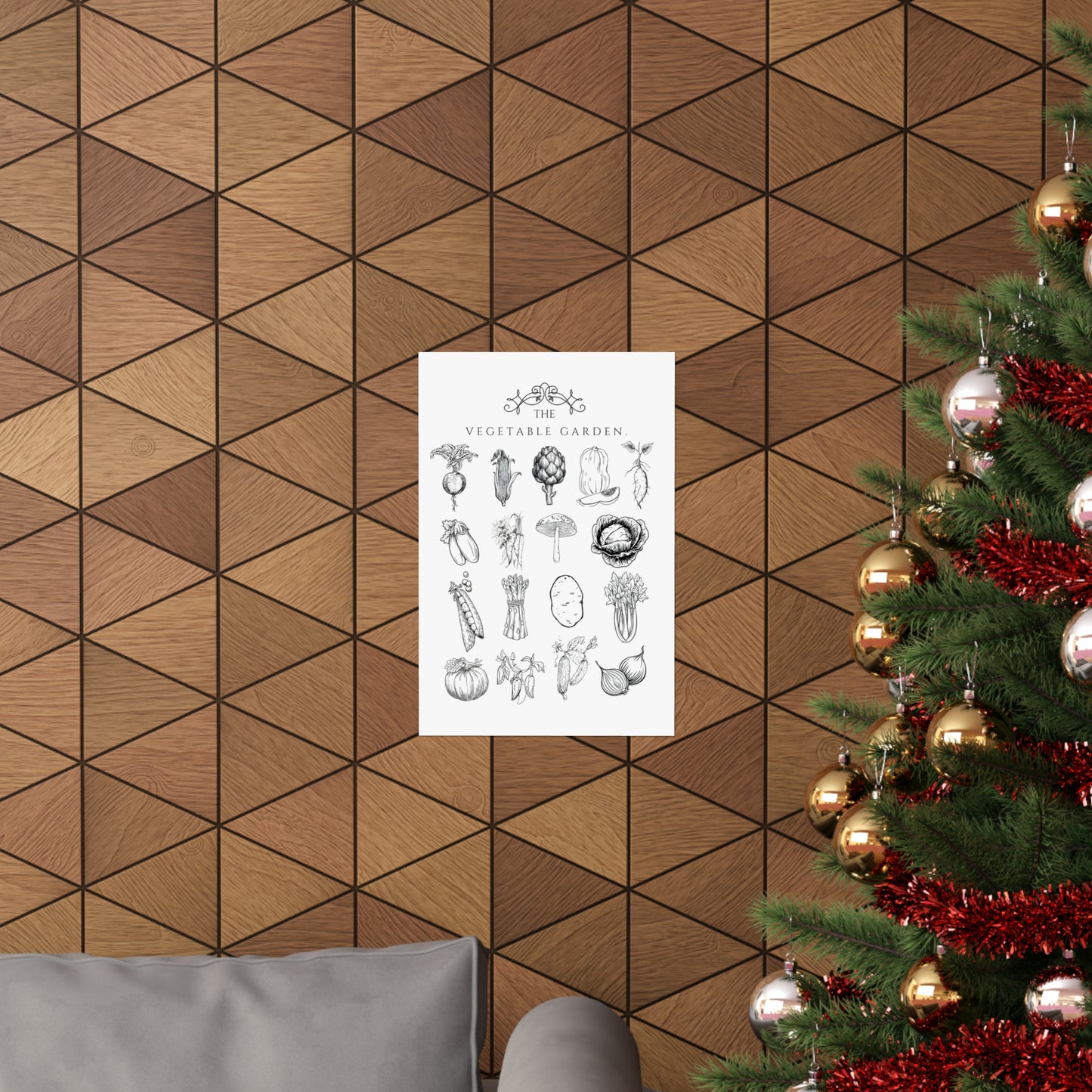Vegetables Garden Wall Print