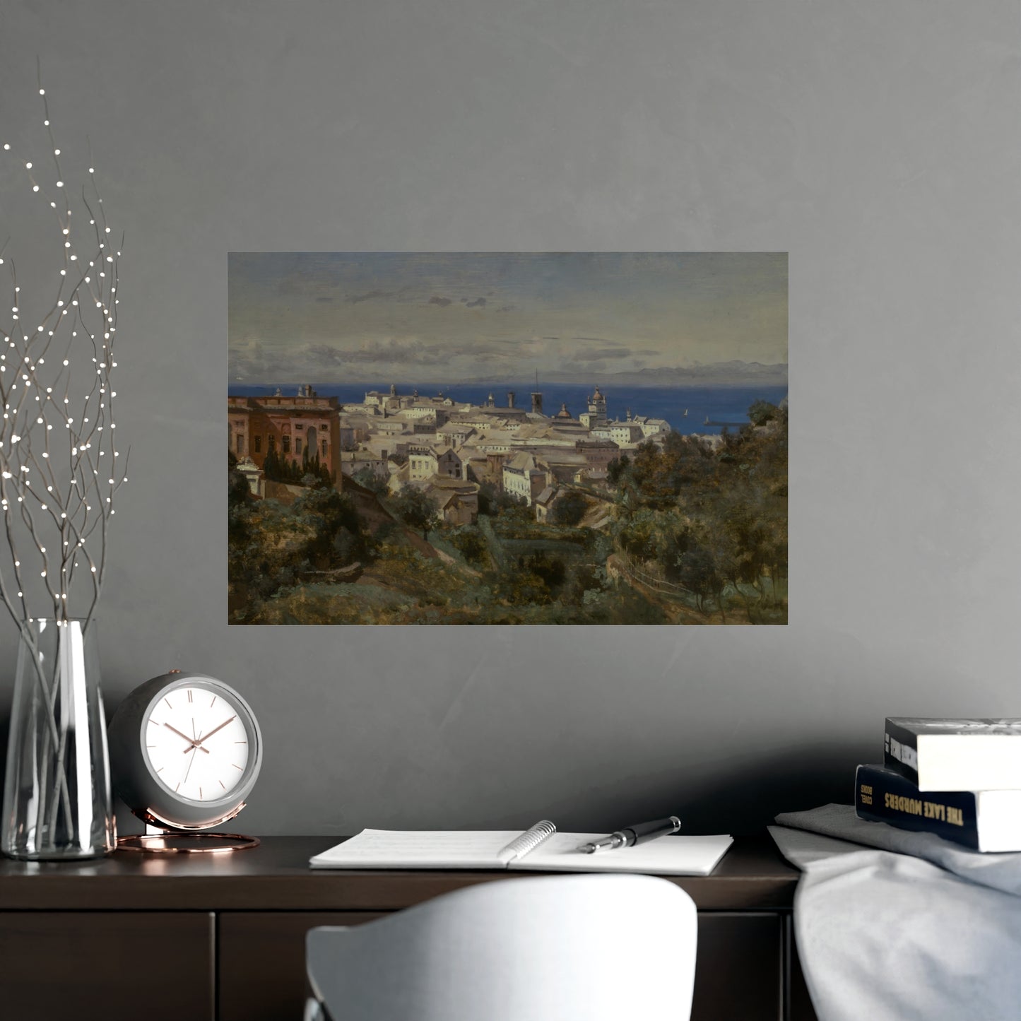View Of Genoa Wall Print