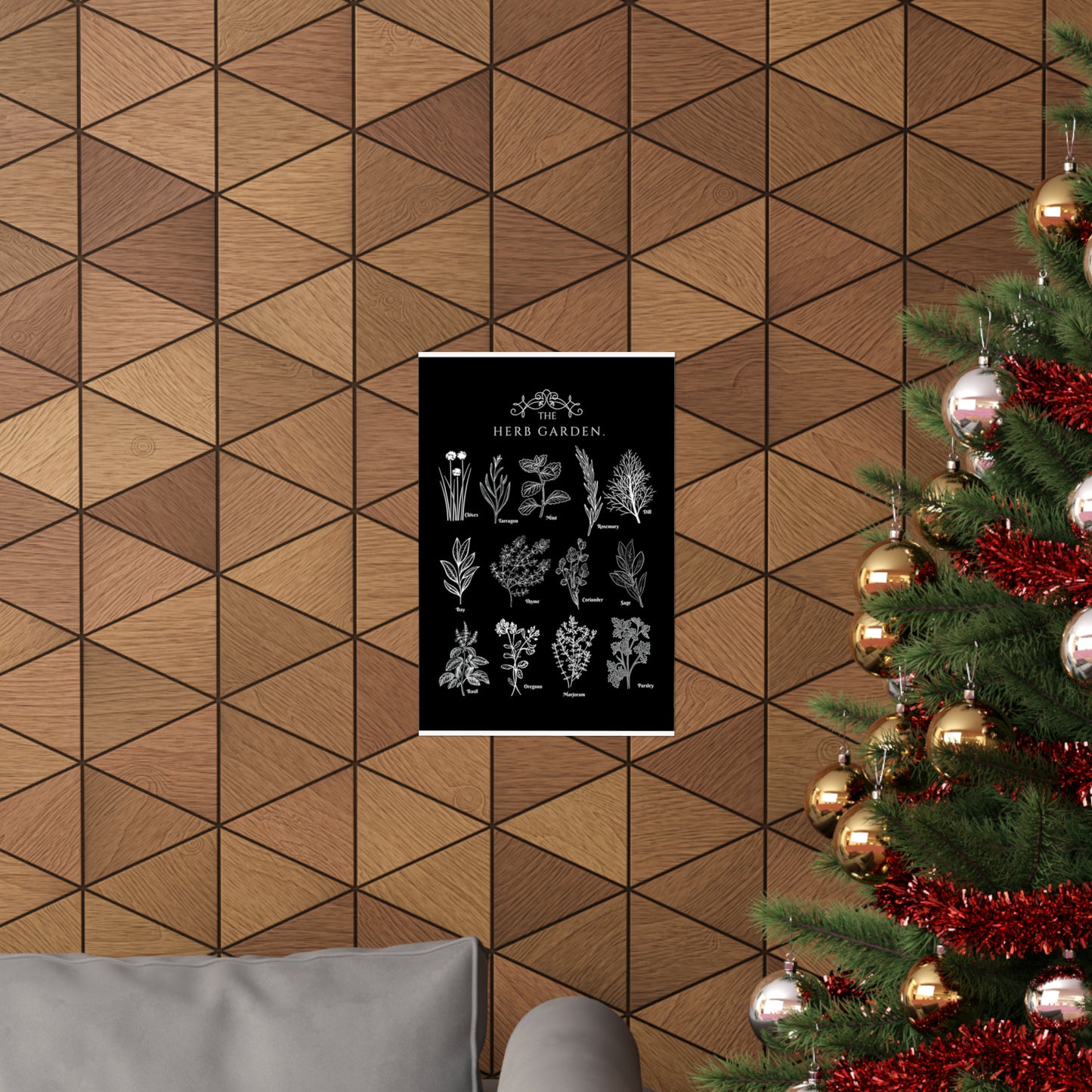 Herbs Garden Poster