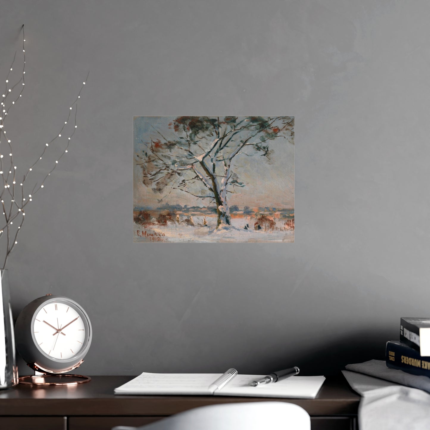 Winter Tree Art