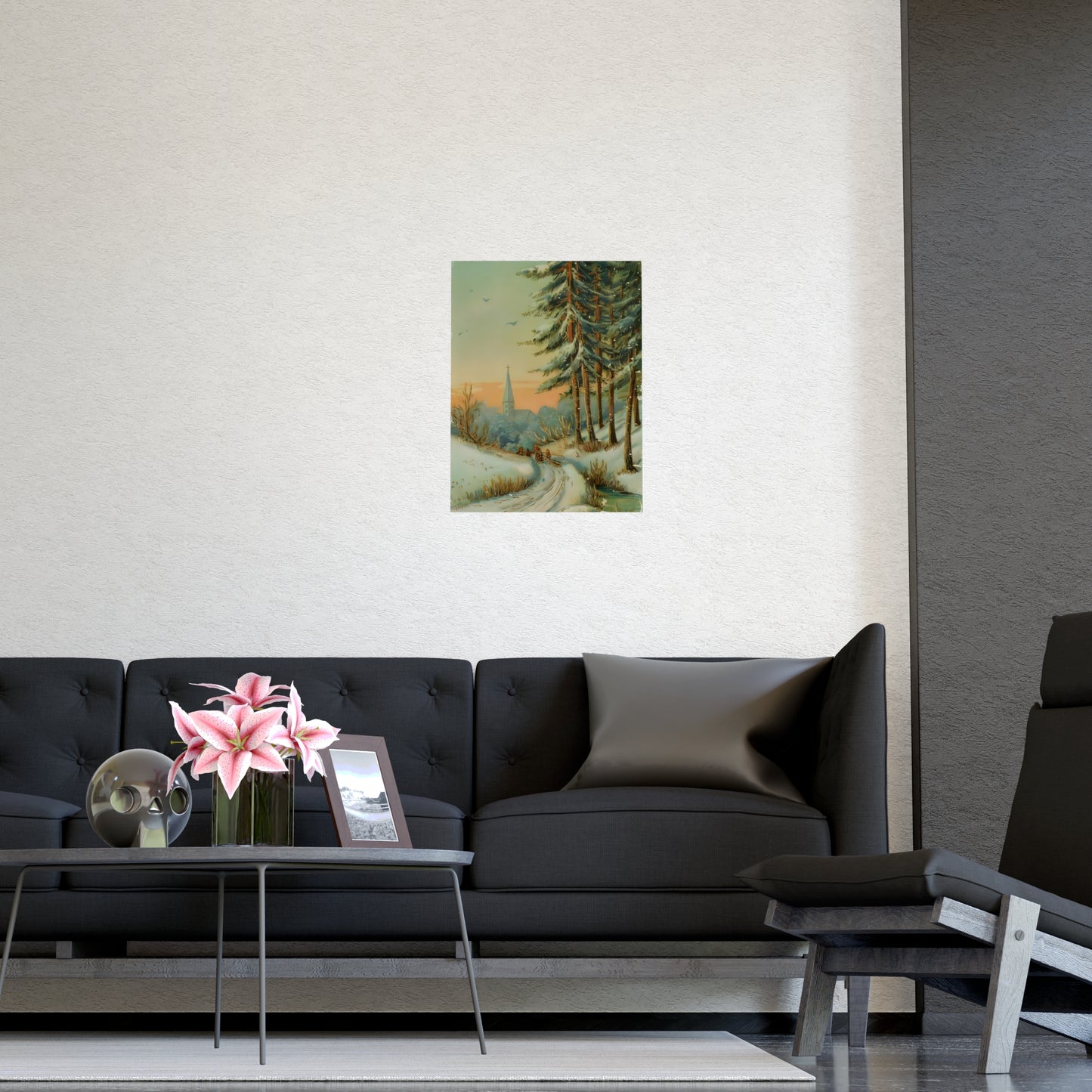 Fir Christmas Pine Tree Wall Prints
