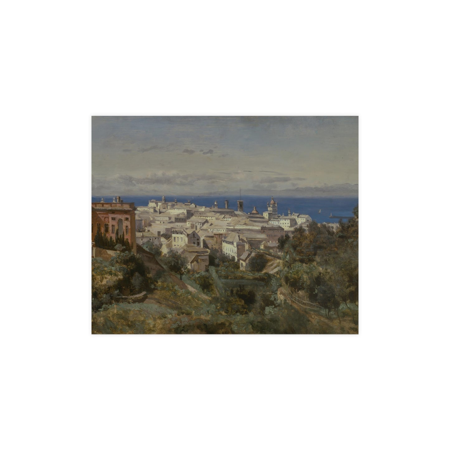 View Of Genoa Wall Print