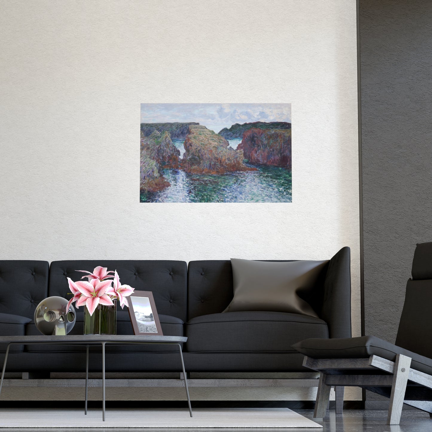 Rocky Shore Wall Print
