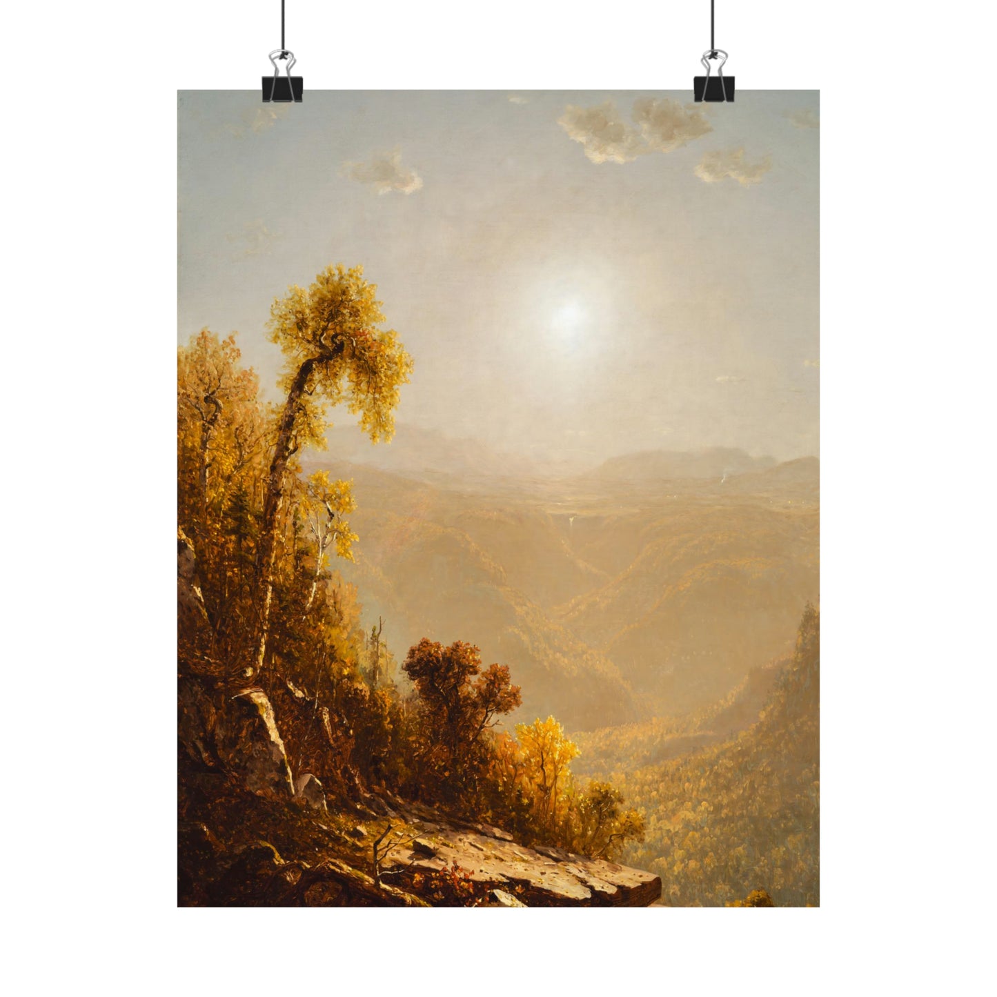Sunset Autumn View