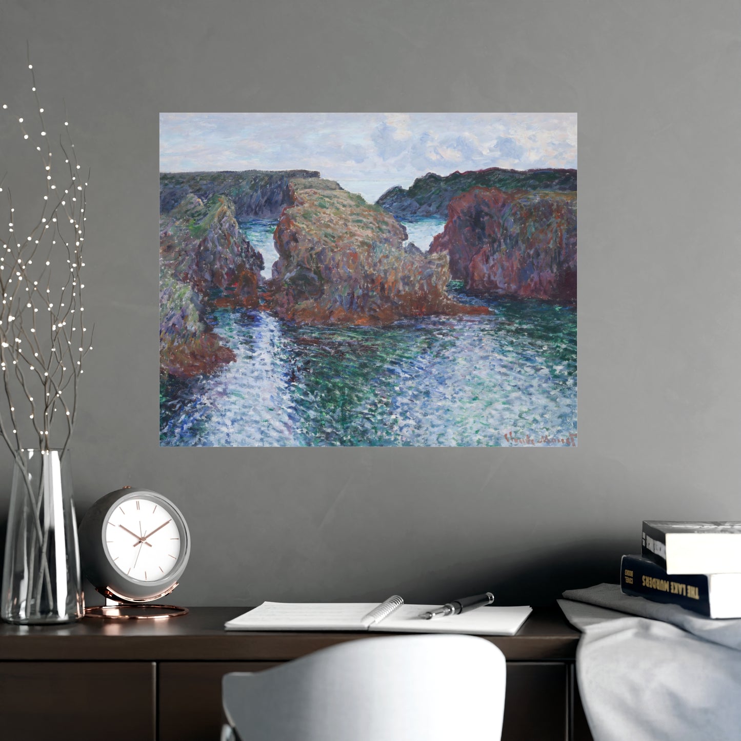Rocky Shore Wall Print