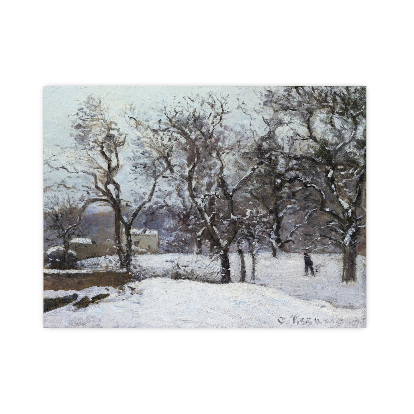 Snow at Louveciennes