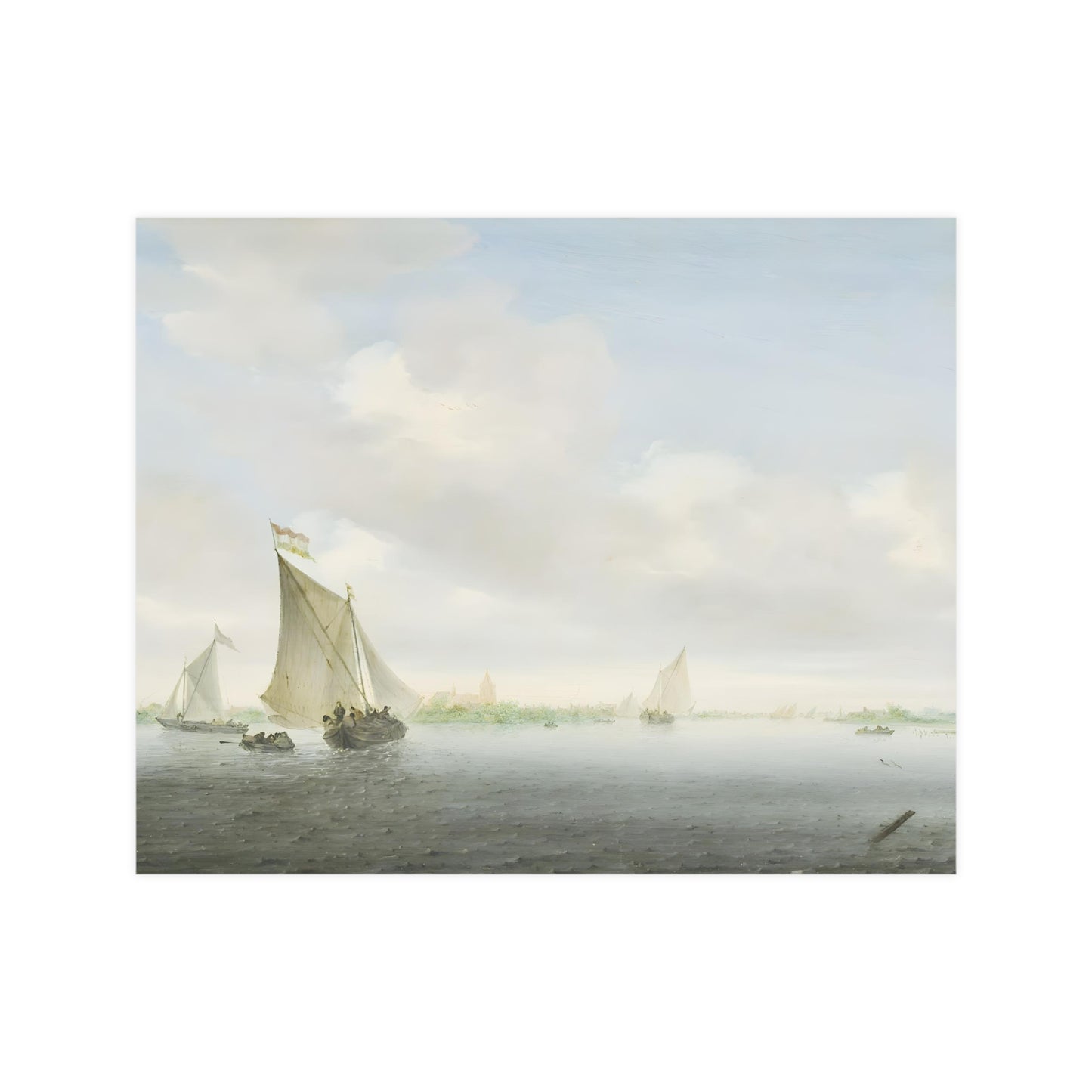 Vintage Sail Ship Wall Print