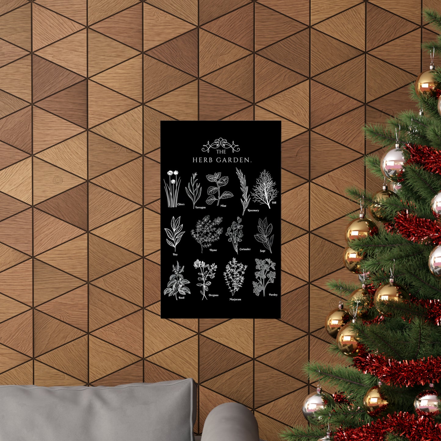 Herbs Garden Poster