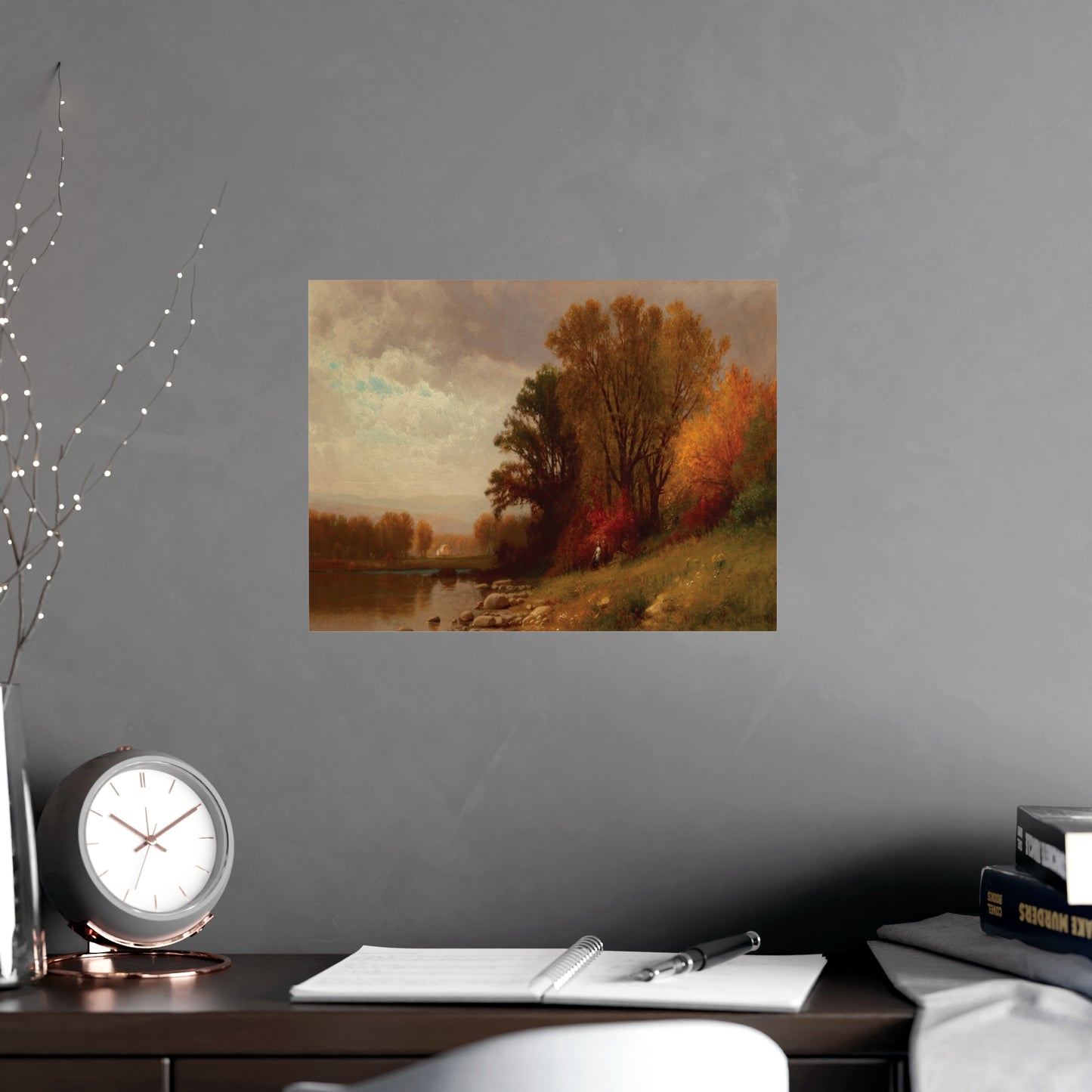 Fall Foliage at Sunset