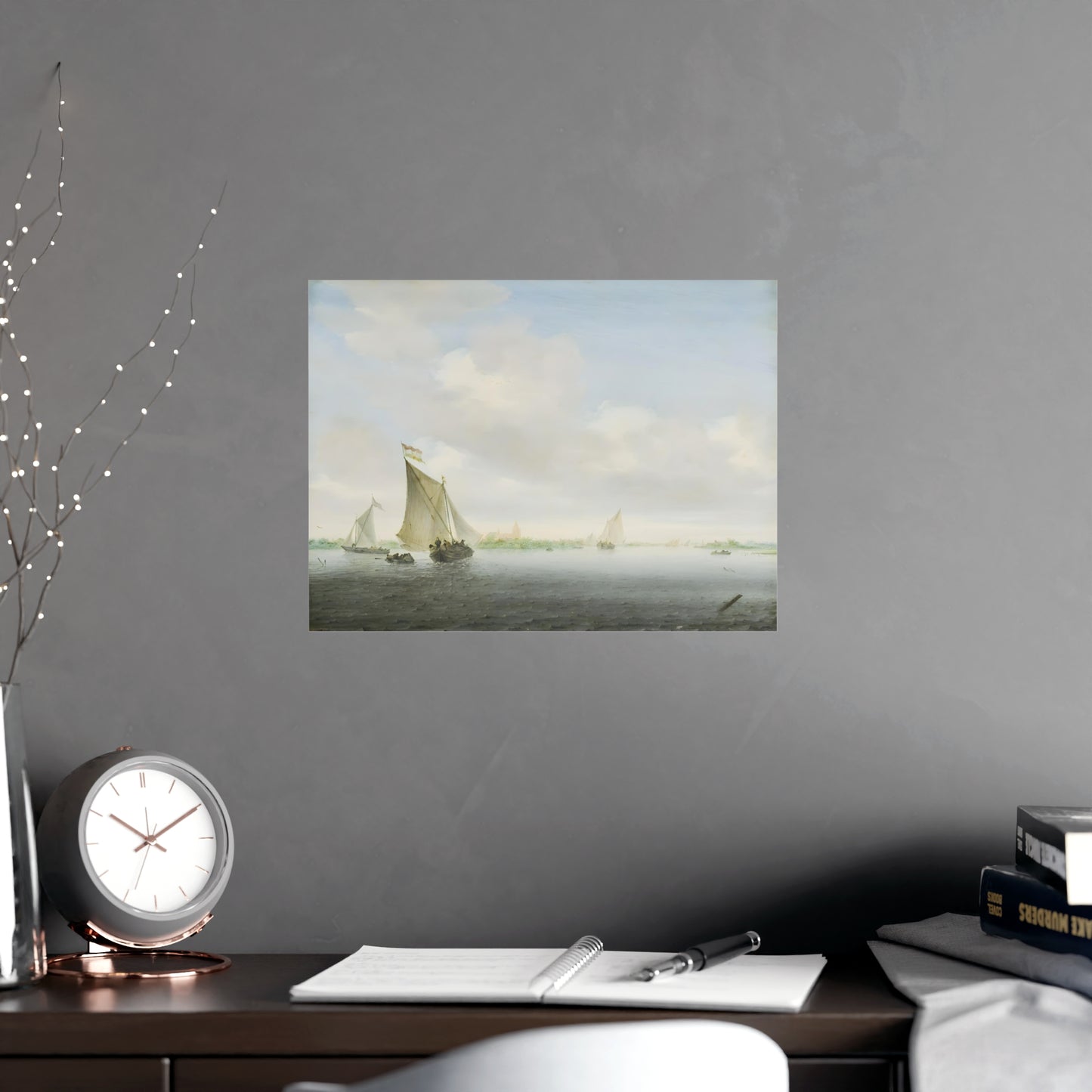 Vintage Sail Ship Wall Print