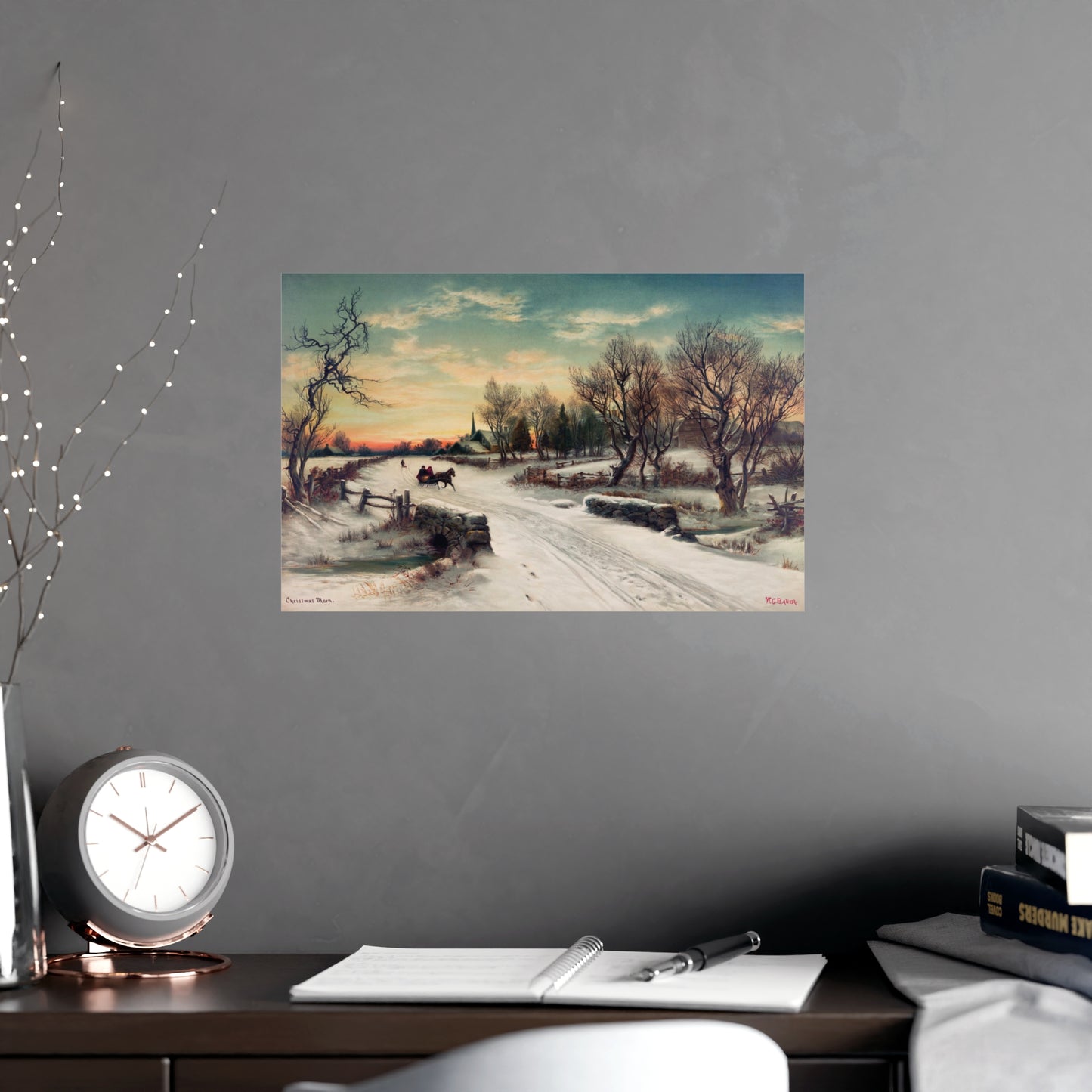 Vertical and Horizontal Matte Posters