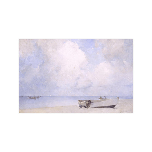 Boat and Cloud Print