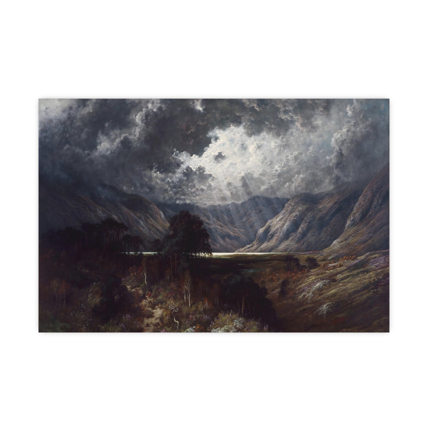Sunlight in the Mountain