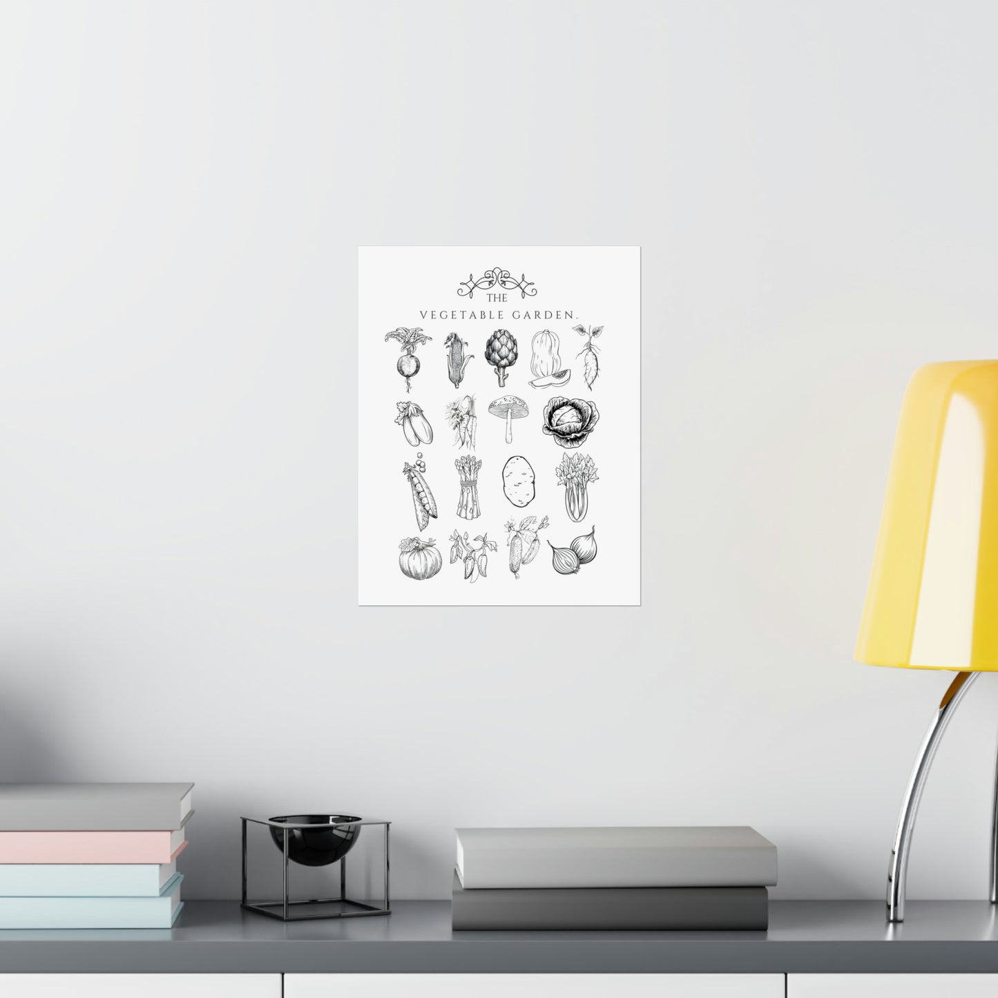 Vegetables Garden Wall Print