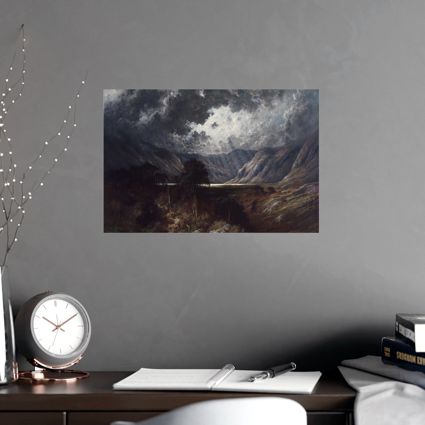 Sunlight in the Mountain