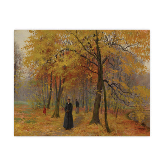 Tranquil Autumn Trees