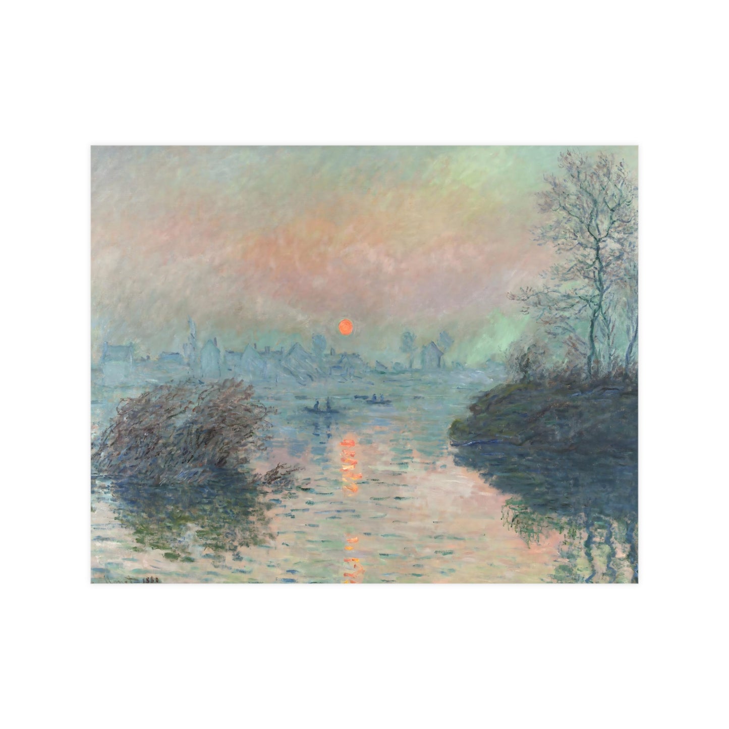 Sunset By The Lake
