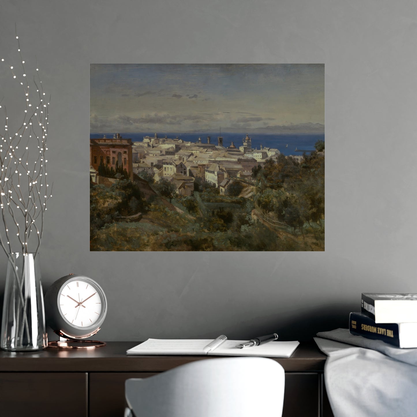 View Of Genoa Wall Print