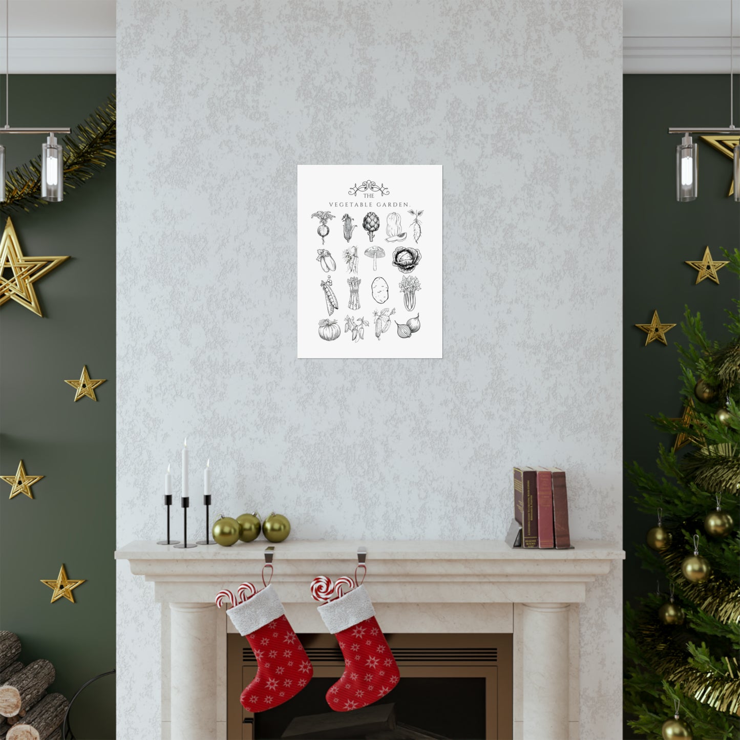Vegetables Garden Wall Print