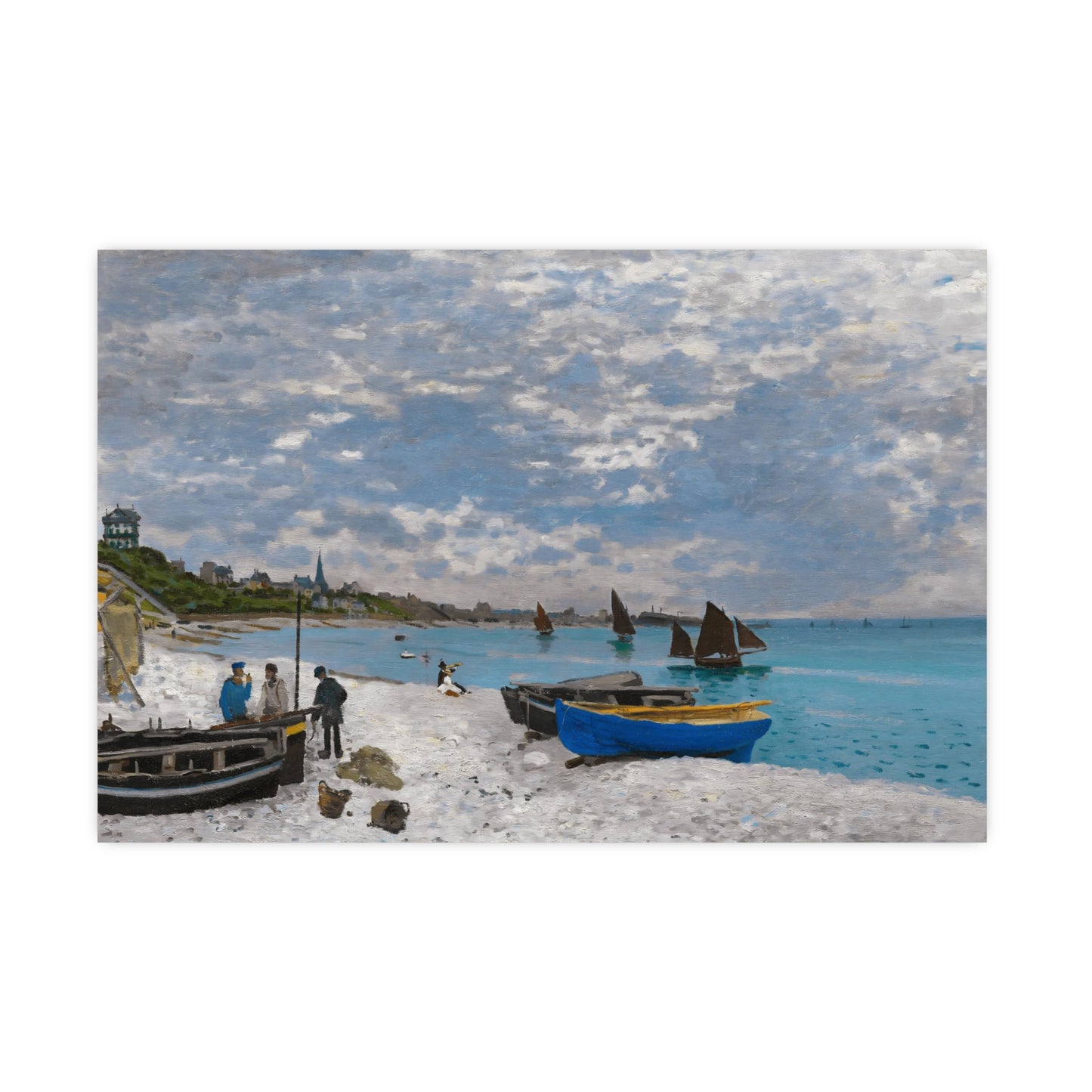 Cloudy Beach at Sainte-Adresse