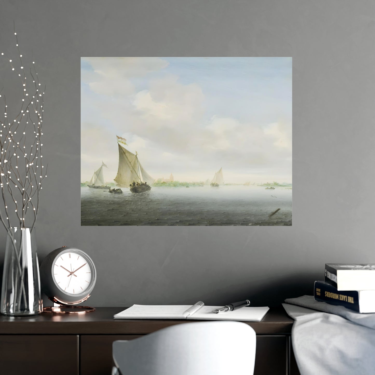 Vintage Sail Ship Wall Print