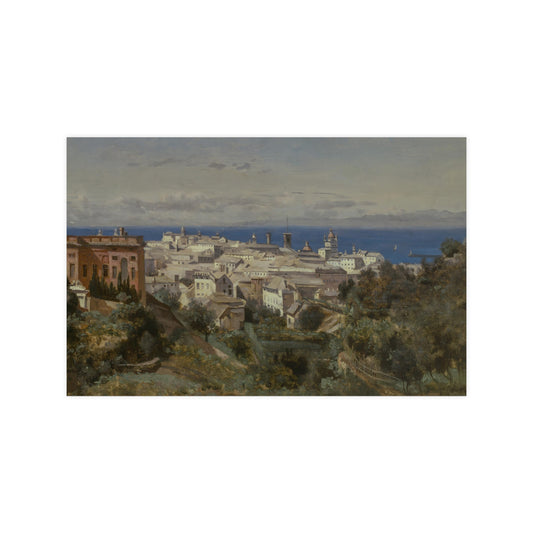 View Of Genoa Wall Print